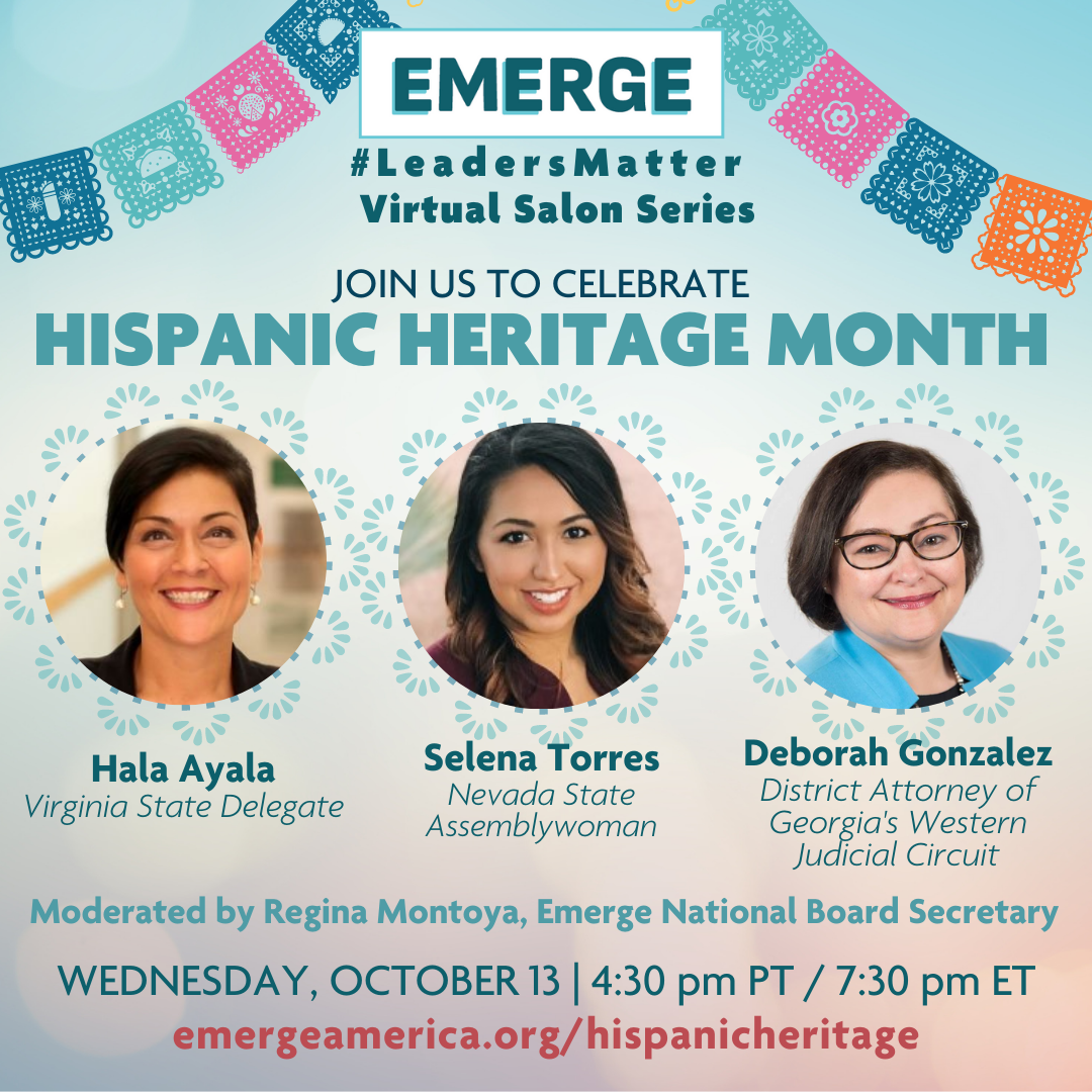 #LeadersMatter Virtual Salon: Hispanic Heritage Month - Emerge